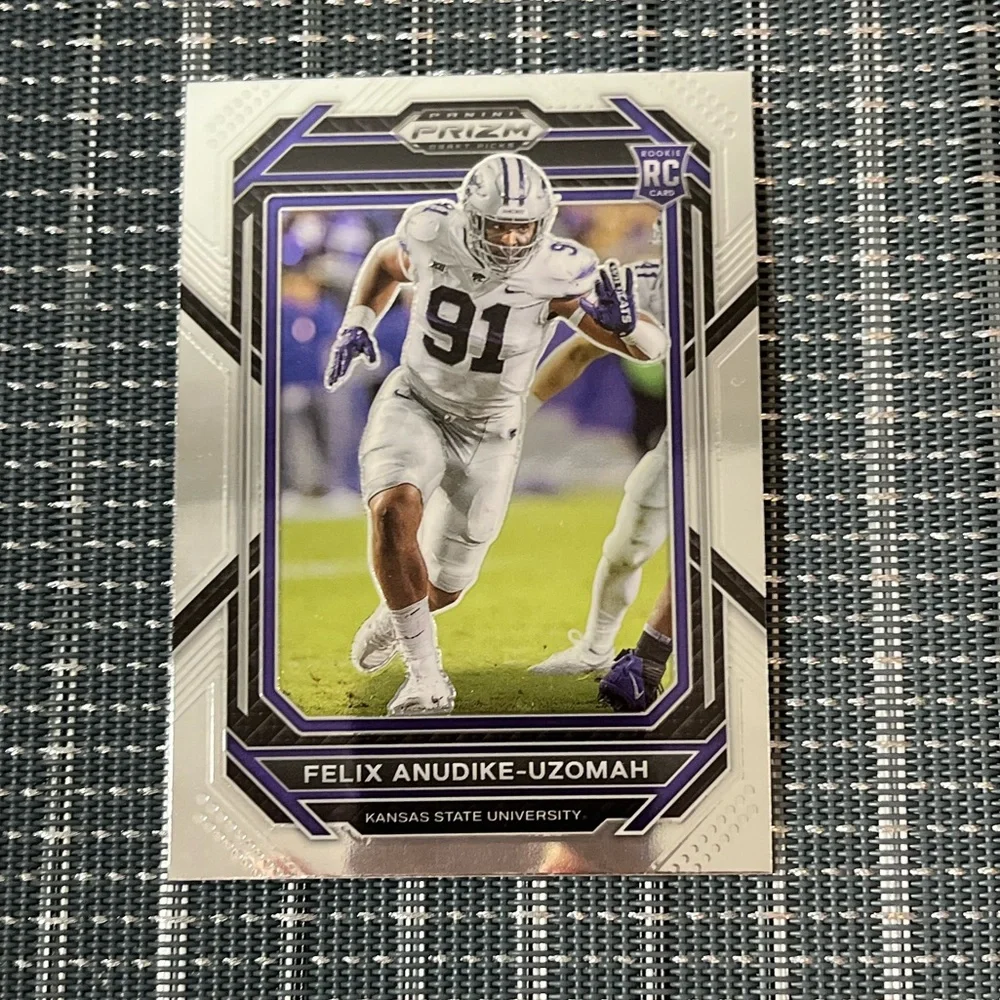 🏈 Felix Anudike-Unudike Panini Prizm Draft Picks Rookie RC Football Card #190